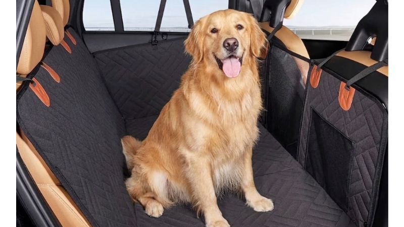 Dog Car Seat Extender – Solid Hard-Bottom Backseat Bridge